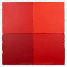 Untitled by Kazuko Inoue, 2006, acrylic on linen, sold Mar 2020