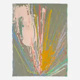 Dan Christensen, Untitled (from the Interference series)