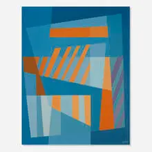 George Albert Harris, Untitled, 1946, oil on artist's board