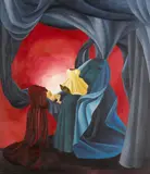 Monica Castillo, (Mexican b.1963), oil on canvas