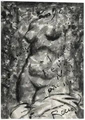 (Mexican b.1951) by Rocío Maldonado, ink on paper, offered Nov 2006