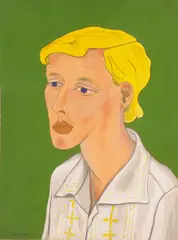 Adolfo Riestra, (Mexican 1944-1989), acrylic on paper