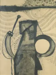 (Mexican 1936-1988) by Rodolfo Nieto, graphite on paper, sold Nov 2006