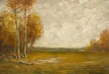 John Francis Murphy, Autumn, oil on board