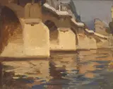 Minerva J. Chapman, Pont Neuf, 1910, oil on canvas