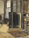 Maynard Dixon, The Corner of a Room