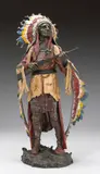Carl Kauba, Indian with Rifle