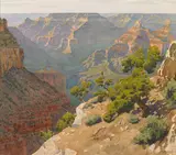 Gunnar Widforss, Grand Canyon of Arizona