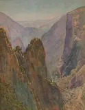 Gunnar Widforss, Canyon Point