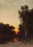 Julian Rix, Sunset on a Quiet Creek
