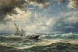 William A. Coulter, A Ship in Rough Seas