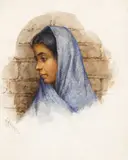 Alexander F. Harmer, A Vignette of a Young Girl