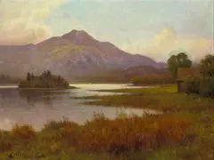 Mt. Tamalpais by William Barr, oil on canvas, sold Aug 2006