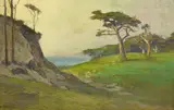 Charles John Dickman, Monterey Cypress, oil on canvas