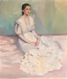 Alson S. Clark, Ann in White with Pearls
