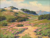 John Marshall Gamble, Spring Afternoon, The Desert Near Indio (Sand Verbena)