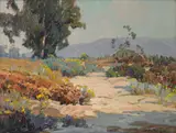Hanson Puthuff, Desert Blooms along A Golden Path