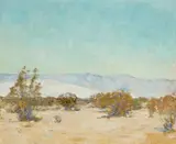 Alson S. Clark, A Desert Landscape, thought to be the San Jacinto Mountains