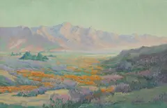 Wildflower Mesa by Walter Barron Currier, 1929, oil on masonite, sold Aug 2006