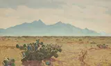 Gunnar Widforss, California Desert