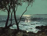 Howard Russell Butler, Moon Sheen from Eucalyptus Point