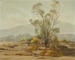 La Quinta Survivor by Sam Hyde Harris, oil on canvas, sold Aug 2006