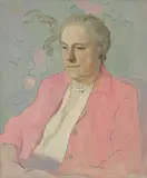 Clarence K. Hinkle, An Unfinished Portrait of Mrs. Hinkle