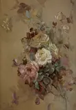 Franz Bischoff, A Cluster of Pink and Yellow Roses