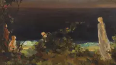 Agnes Lawrence Pelton, Briany Beach, oil on canvas