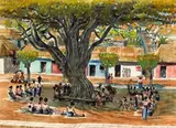 Phil Paradise, The Market Tree, San Lucas, Atitlan