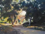 W. Jason Situ, Arroyo Morning, oil on canvas