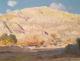 W. Jason Situ, Afternoon Light in Box Canyon, oil on canvas
