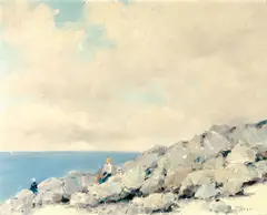 (American 1928-2003) by Andre Gisson, oil on canvas, sold Apr 2006