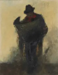 Jan Rijlaarsdam, (Dutch b. 1911), gouache, watercolor and pastel on paper on board