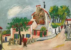 Élisée Maclet, (French 1881-1962), oil on board