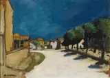 Auguste Elisée Chabaud, (French 1882-1955), oil on board