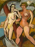 Louis Latapie, (French 1891-1972), oil on paper on canvas