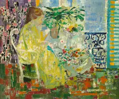 (Spanish 1911-1975) by Emilio Grau Sala, oil on canvas, sold Apr 2006