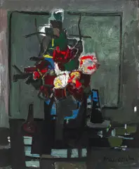 Zvi Meirovich, (Israeli 1911-1973), oil on canvas
