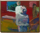 Theophilus Brown, (American b. 1919), oil on board