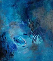 (American 20th C.) by Gerry Zhao, oil on canvas, offered Apr 2006