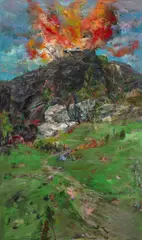 Joyce Tremain, (American 1922-1991), oil on canvas
