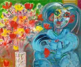 Robert Beauchamp, (American 1923-1995), oil on canvas