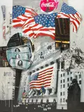 Sidney Randolph Maurer, (American b. 1926), mixed media on board