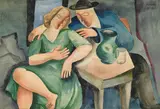 Béla Kádár, (Hungarian 1877-1955), watercolor on paper