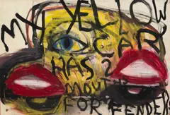 Jim Dine, (American b.1935), gouache and ink on paper