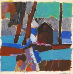 Keith Vaughan, (British 1912-1977), Iowa City, 1959;