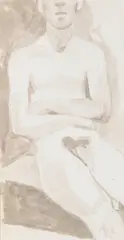 (American 1911-1960) by David Park, watercolor on paper, offered Apr 2006
