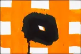 (American 1923-1994) by Sam Francis, acrylic on cardboard, sold Apr 2006