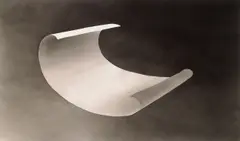 Ed Ruscha, (American b. 1937), gunpowder on paper